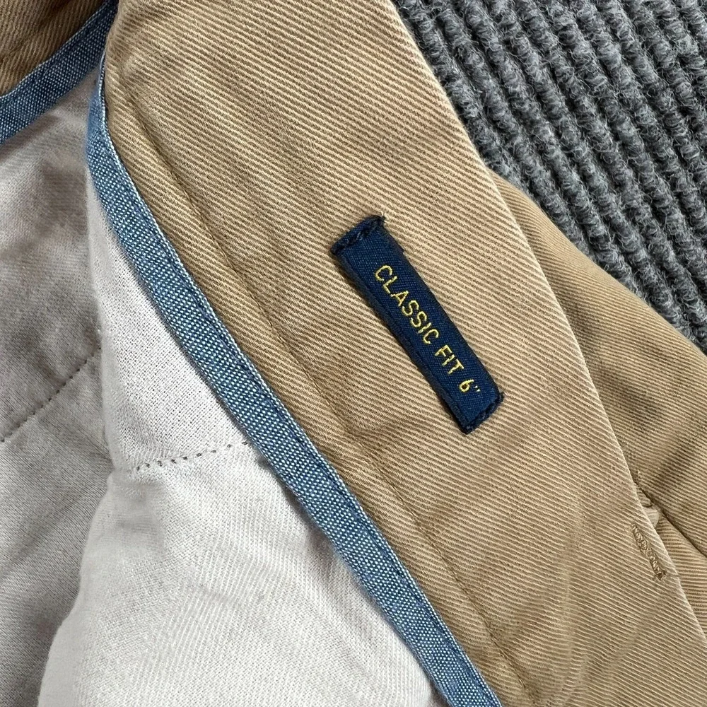 Polo Ralph Lauren Shorts Mens 35 Brown Chino Casual Outdoor Golf Comfort